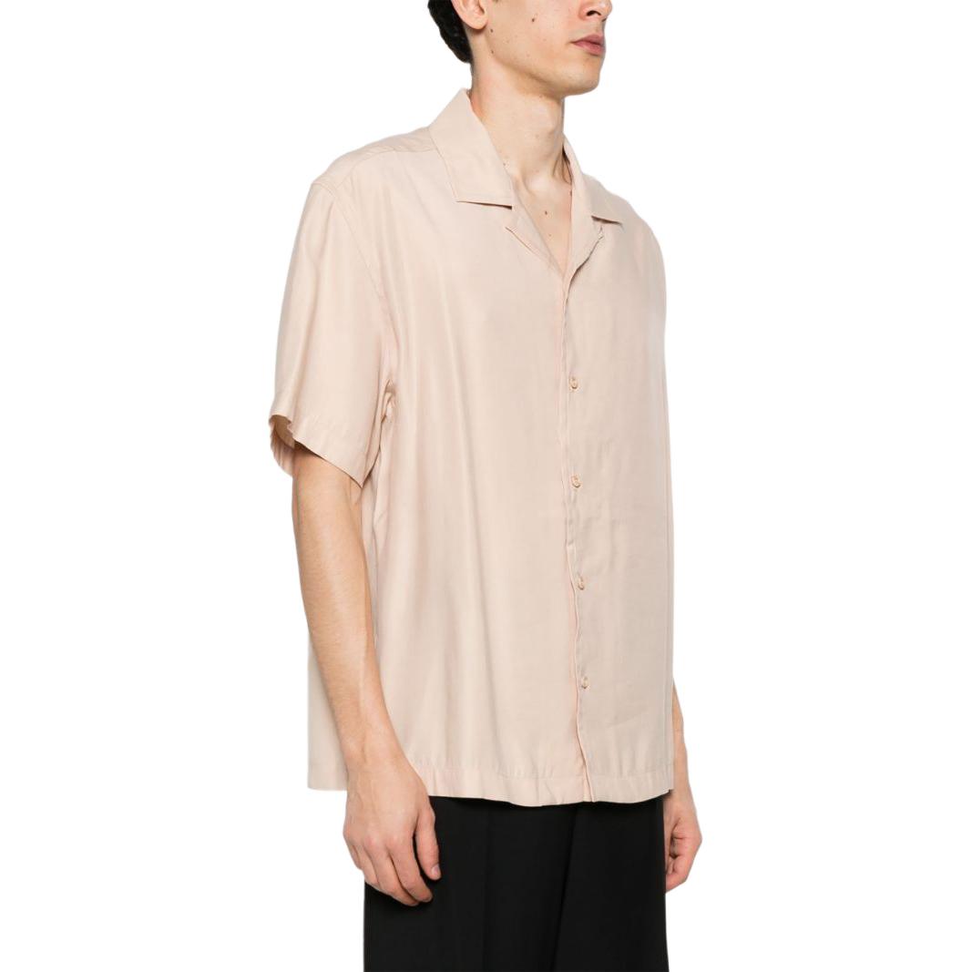 Purchase エンポリオアルマーニ SS24 ベージュ 半袖シャツ パームツリー刺繍入り 3D1C6L-1K3WZ-0137