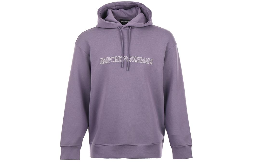 Purchase Emporio Armani Sudadera con Capucha Estampada Logo SS24. 3D1M63-1JHSZ-0055
