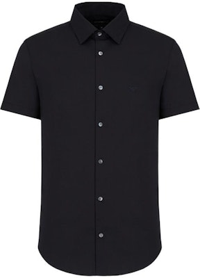 EMPORIO ARMANI SS24 Kemeja Kasual Lengan Pendek Biru Tua. 8N1C91-1NI9Z-0934 Buy EMPORIO ARMANI SS24 Kemeja Kasual Lengan Pendek Biru Tua. 8N1C91-1NI9Z-0934