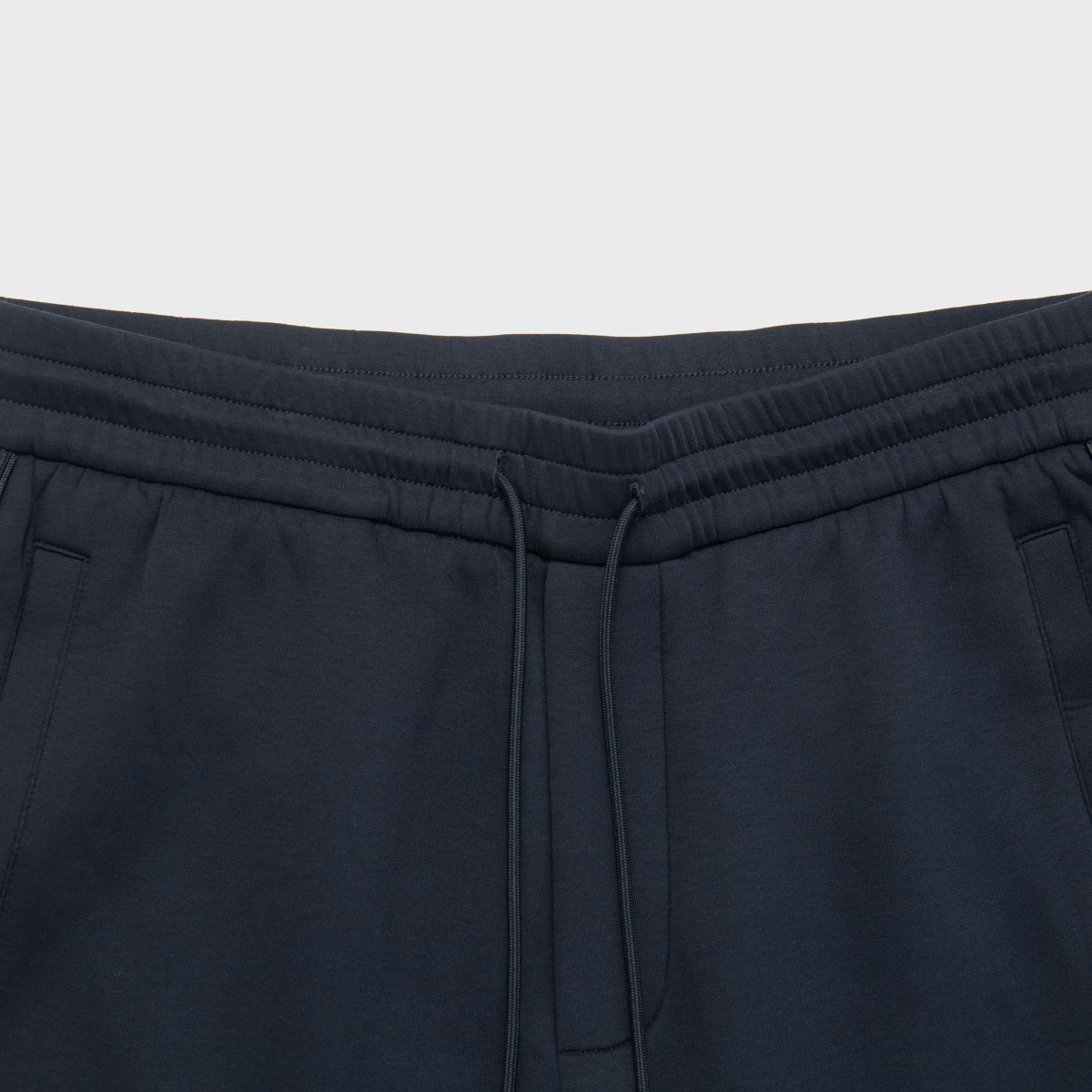 Purchase Emporio Armani  SS24 Navy Solid Jogger Knit Sweatpants. 3D1P68-1JHSZ-0920