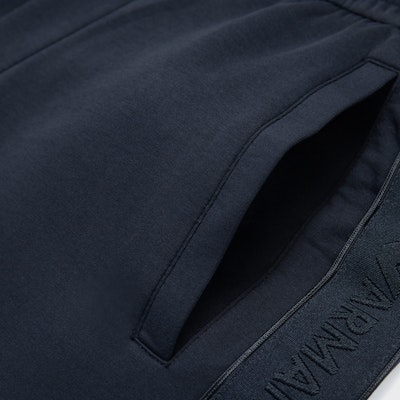 Emporio Armani SS24 Navy Solid Jogger Knit Sweatpants. 3D1P68-1JHSZ-0920 Sizing Emporio Armani SS24 Navy Solid Jogger Knit Sweatpants. 3D1P68-1JHSZ-0920