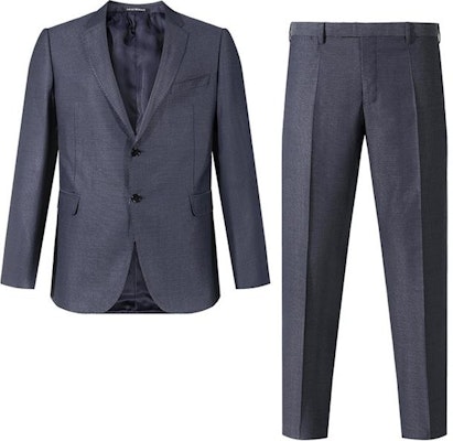 EMPORIO ARMANI SS24 海軍藍單排扣西裝外套 - 翻領設計 H41VMT-E1048-919 Buy EMPORIO ARMANI SS24 海軍藍單排扣西裝外套 - 翻領設計 H41VMT-E1048-919