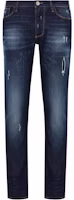 Emporio Armani SS24 Slim Fit Distressed Low-Waist Jeans Deep Blue. 3D1J06-1D14Z-10942 Emporio Armani SS24 Slim Fit Distressed Low-Waist Jeans Deep Blue. 3D1J06-1D14Z-10942