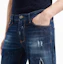 Sizing Emporio Armani SS24 Slim Fit Distressed Low-Waist Jeans Deep Blue. 3D1J06-1D14Z-10942