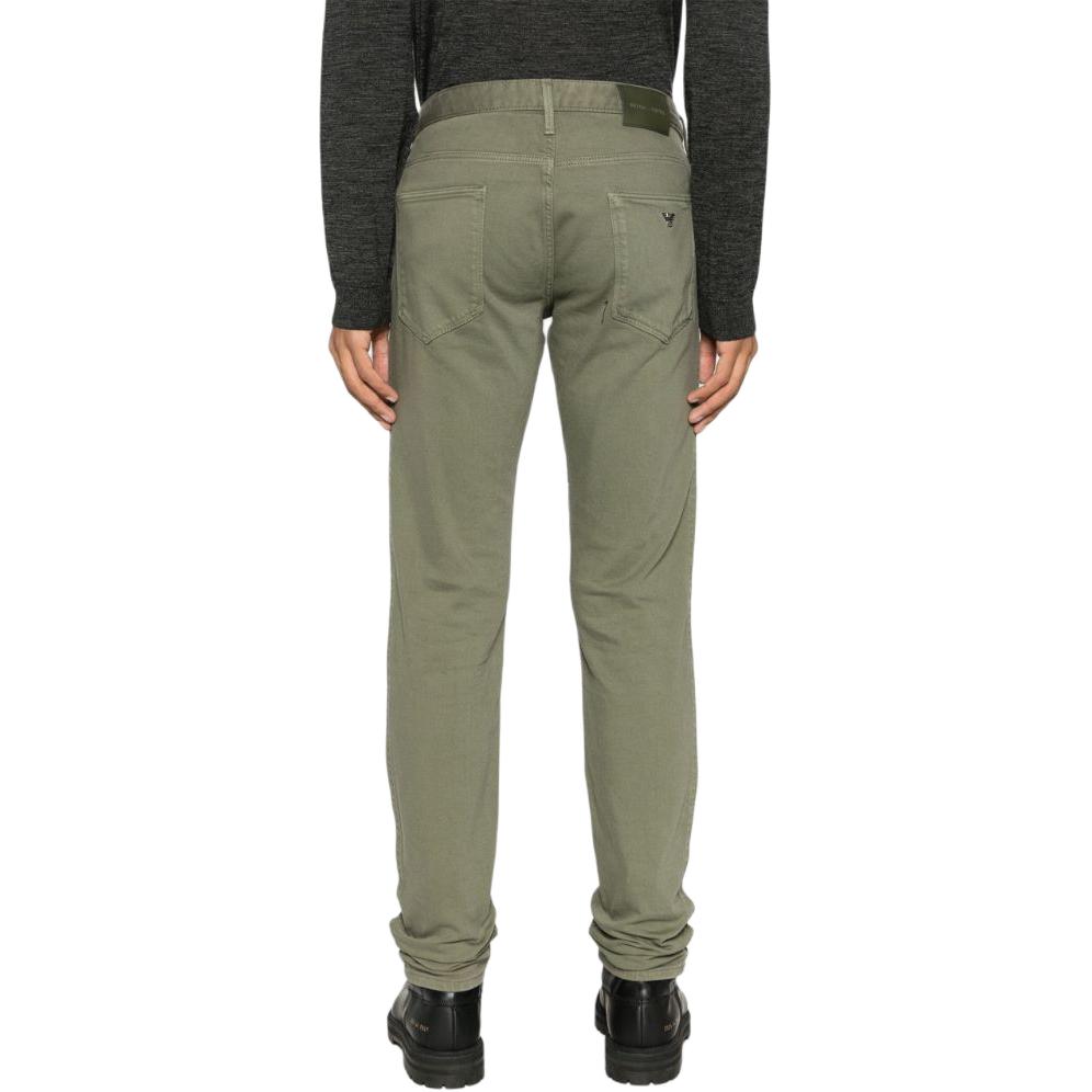 Emporio Armani  Straight Fit Mid-Rise Green Jeans. 6R1J06-1N03Z-0645 圖 4
