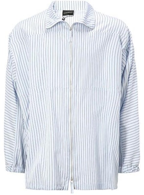 Emporio Armani Kemeja Lengan Panjang Cetak Jalur Zip-Ganda - Biru A1CF7L-A144C-022 Buy Emporio Armani Kemeja Lengan Panjang Cetak Jalur Zip-Ganda - Biru A1CF7L-A144C-022