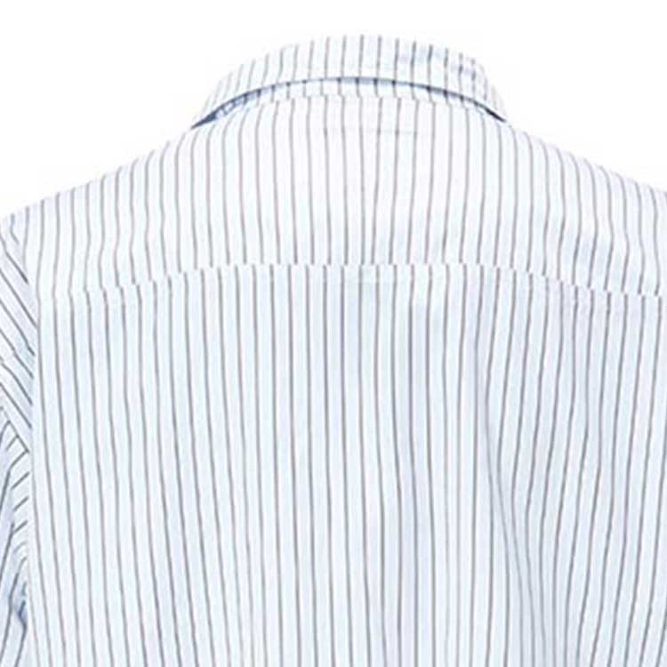 Sizing Emporio Armani  Stripe Print Double-Zip Long-Sleeve Shirt - Blue A1CF7L-A144C-022