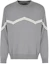 Buy EMPORIO ARMANI Striped Colorblock Crewneck Sweater - Kelabu 3D1MX41-MMMZ1-06G1