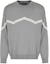 Order EMPORIO ARMANI Striped Colorblock Crewneck Sweater - Kelabu 3D1MX41-MMMZ1-06G1