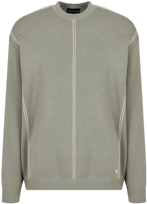 EMPORIO ARMANI Striped Crewneck Pullover Sweater FW23 6R1MX3-1MOZZ-0606 Buy EMPORIO ARMANI Striped Crewneck Pullover Sweater FW23 6R1MX3-1MOZZ-0606