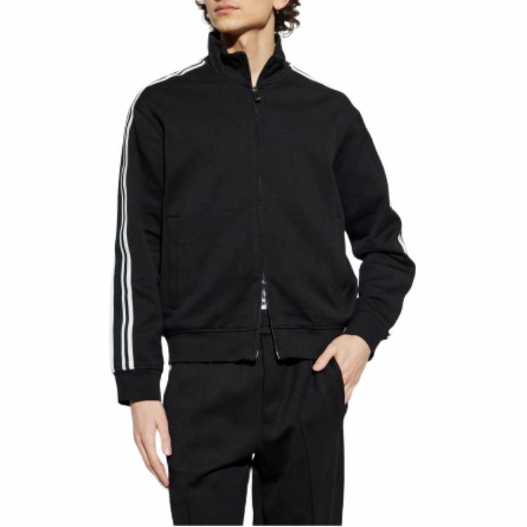 Emporio Armani  Striped Zip-Up Jacket - Black EM001110-AF13488-UC001 圖 5