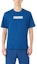 Lookbook Emporio Armani Sustainable Solid Blue Crew Neck T-Shirt - Fall/Winter. 6L1T8C-1JUFZ-0936