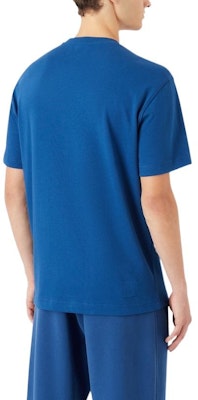 Emporio Armani Sustainable Solid Blue Crew Neck T-Shirt - Fall/Winter. 6L1T8C-1JUFZ-0936 Purchase Emporio Armani Sustainable Solid Blue Crew Neck T-Shirt - Fall/Winter. 6L1T8C-1JUFZ-0936