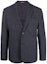 Buy 엠포리오 아르마니 텍스처드 싱글 브레스트 수트 블랙 SS22 컬렉션 I1G620I1010921