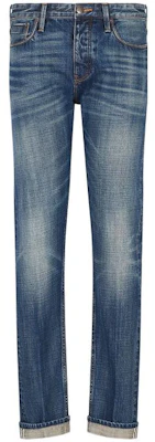EMPORIO ARMANI Jeans Casual Denim Biru Straight-Leg Washed SS23. 3R1J75-1DQBZ-0942 Order EMPORIO ARMANI Jeans Casual Denim Biru Straight-Leg Washed SS23. 3R1J75-1DQBZ-0942