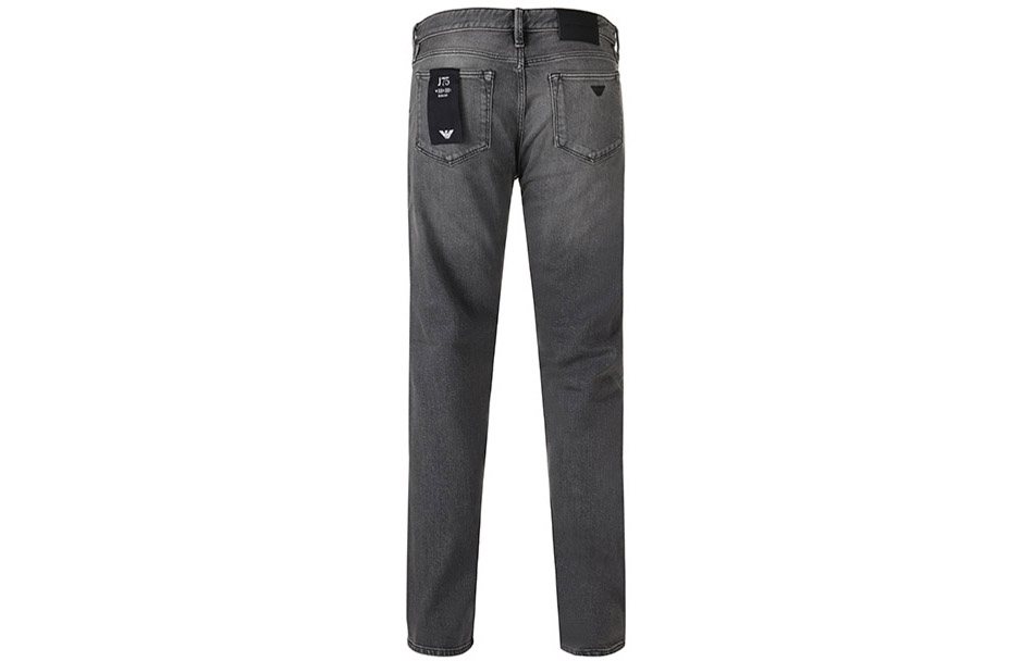 EMPORIO ARMANI  Washed Straight-Leg Casual Jeans Grey 6R1J75-1D05Z-0006 圖 4
