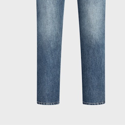 EMPORIO ARMANI Seluar Jeans Lurus Cuci Biru Denim. 6R1J16-1DRHZ-0942 Sizing EMPORIO ARMANI Seluar Jeans Lurus Cuci Biru Denim. 6R1J16-1DRHZ-0942