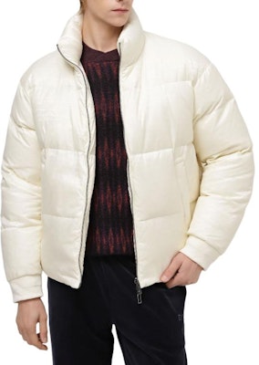 Chaqueta Emporio Armani Blanca Acolchada con Cremallera y Cuello Alto. 6R1B65-1NVSZ-F1F5 Shop Chaqueta Emporio Armani Blanca Acolchada con Cremallera y Cuello Alto. 6R1B65-1NVSZ-F1F5