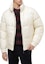 Shop Chaqueta Emporio Armani Blanca Acolchada con Cremallera y Cuello Alto. 6R1B65-1NVSZ-F1F5