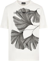 Emporio Armani White Embroidered Graphic Tee SS24 Short Sleeve Shirt. 3D1T6U-1J7FZ-01M9 Emporio Armani White Embroidered Graphic Tee SS24 Short Sleeve Shirt. 3D1T6U-1J7FZ-01M9