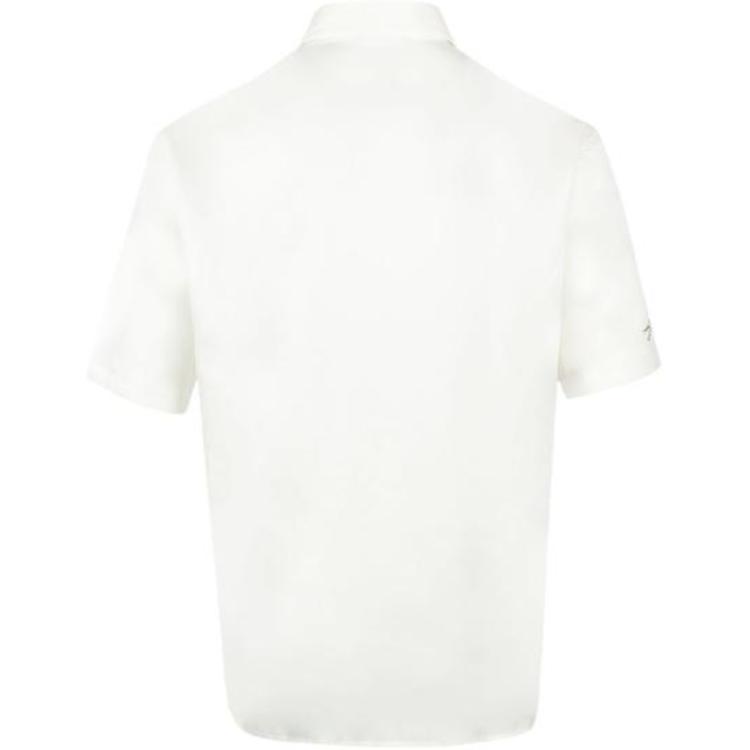 Lookbook Emporio Armani 白色花卉圖案印花短袖襯衫 3D1CF5-1NWDZ-0128