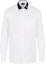 Order Emporio Armani White Long-Sleeve Shirt with Contrast Logo Embroidery. 6D1CM1-1K6DZ-0101