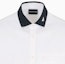 Details for Emporio Armani White Long-Sleeve Shirt with Contrast Logo Embroidery. 6D1CM1-1K6DZ-0101