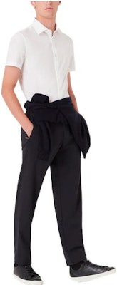 Emporio Armani White Short Sleeve Solid Button-Up Shirt SS22. 8N1C91-1NI9Z-0100 Purchase Emporio Armani White Short Sleeve Solid Button-Up Shirt SS22. 8N1C91-1NI9Z-0100