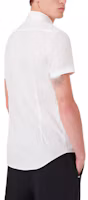 Details for Emporio Armani 白色短袖純色襯衫 SS22. 8N1C91-1NI9Z-0100