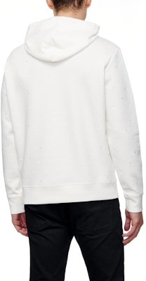 Emporio Armani White Solid Color Hooded Straight-Fit Sweatshirt. 6L1MQ2-1JHSZ-0153 Lookbook Emporio Armani White Solid Color Hooded Straight-Fit Sweatshirt. 6L1MQ2-1JHSZ-0153