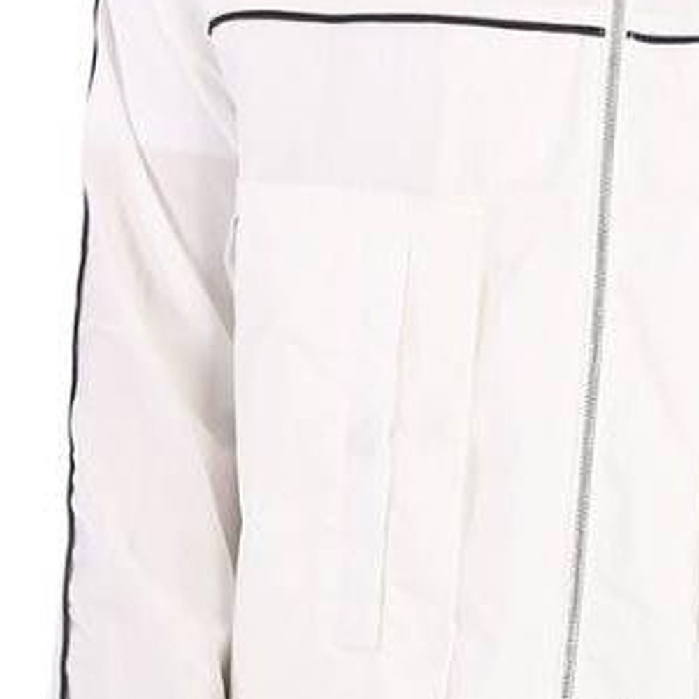 Emporio Armani  White Striped Letter Print Loose-Fit Jacket 3L1BC1-1NDBZ-0101 圖 6