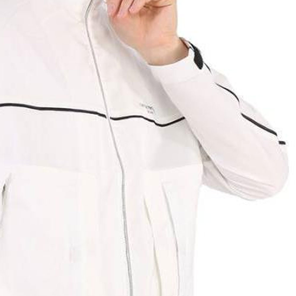 Emporio Armani  White Striped Letter Print Loose-Fit Jacket 3L1BC1-1NDBZ-0101 圖 7