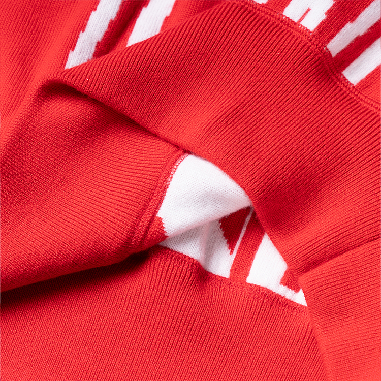 Emporio Armani Abstract Pattern Wool Knit Sweater  Red 6K1MUA1MXZZ-F159 圖 7