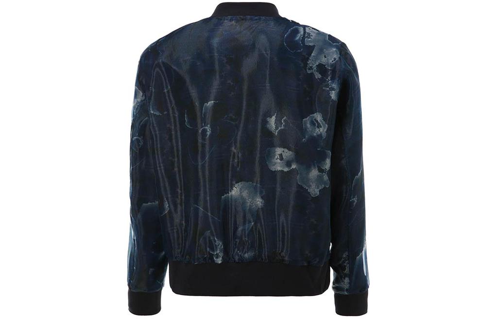 Lookbook EMPORIO ARMANI Jaket Bomber Zip Motif Abstrak Multicolor. 51R300-51446-010