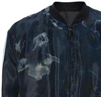 Details for EMPORIO ARMANI Abstract Pattern Zip-Up Bomber Jacket Multicolor. 51R300-51446-010