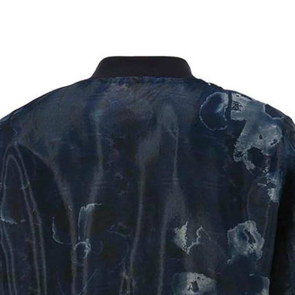 Cheap EMPORIO ARMANI Jaket Bomber Zip Motif Abstrak Multicolor. 51R300-51446-010