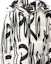 Sizing EMPORIO ARMANI Abstract Print Hooded Puffer Jacket White. 6K1BE4-1NQWZ-F160