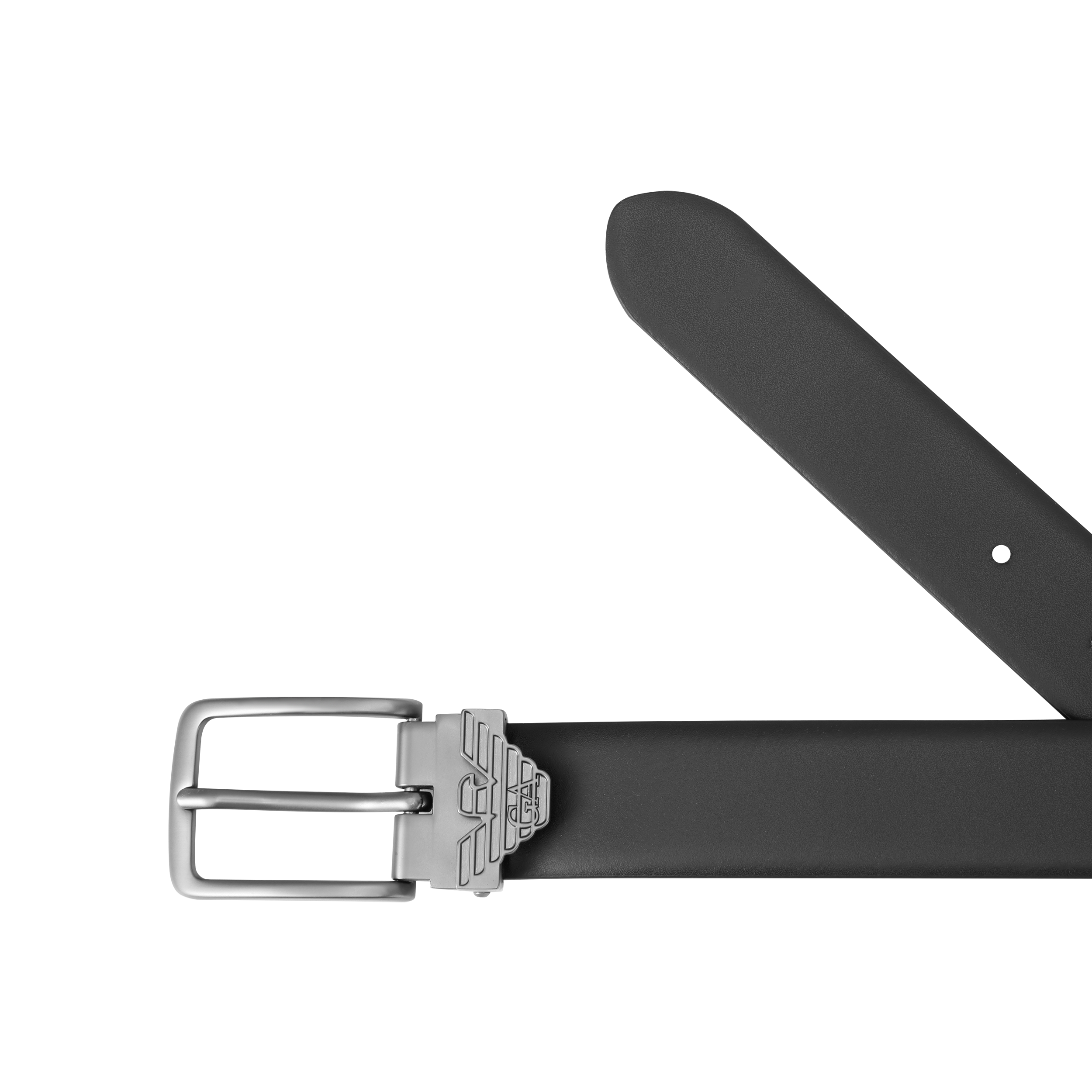 Purchase 安普里奥·阿玛尼 黑鹰标志皮带 男士休闲商务 3厘米宽 Y4S497-Y127J-80001