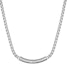 Order Emporio Armani ARMANI Silver Cuban Chain Necklace with Eagle Pendant. EGS2939040