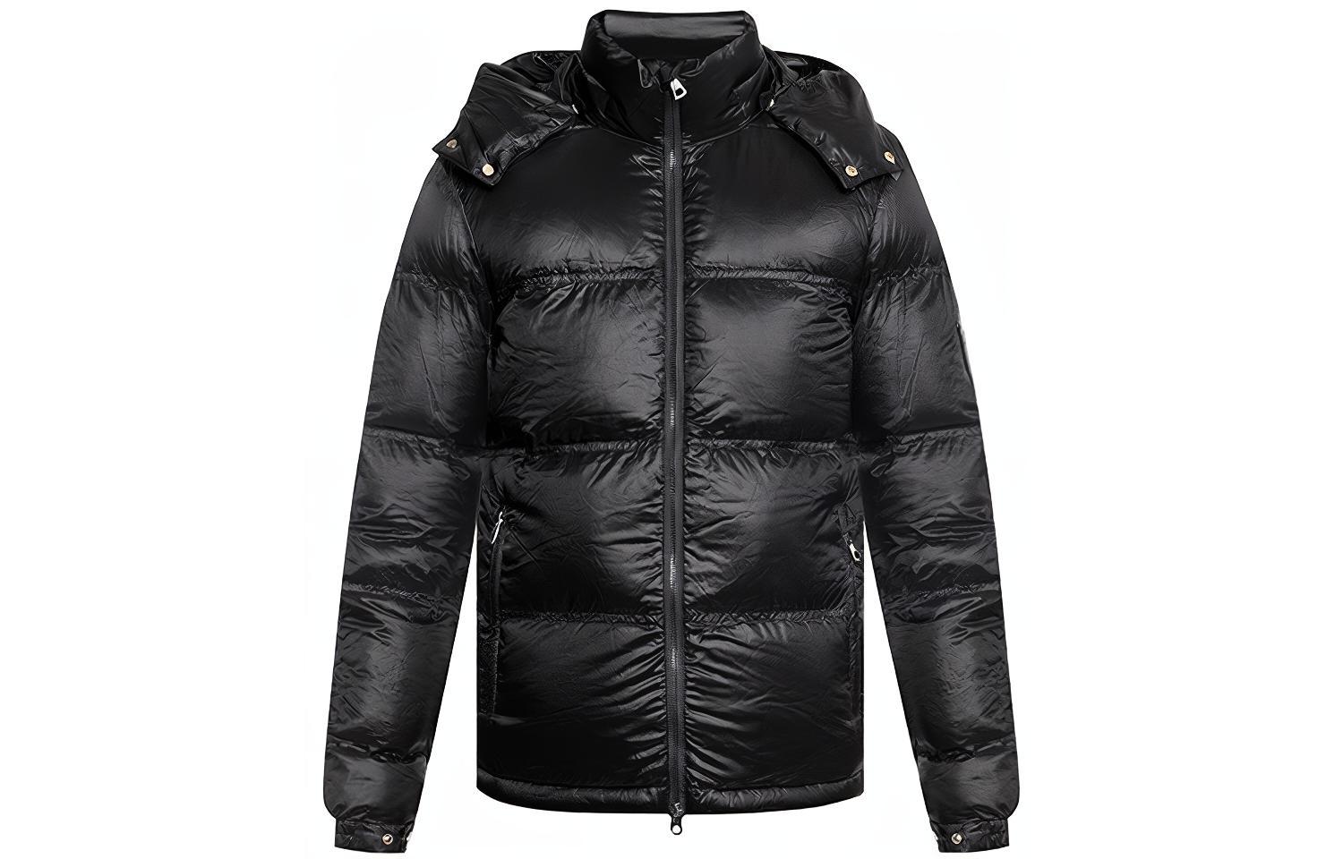 Emporio Armani Armani Emporio Black Winter Puffer Down Jacket with Hood 6ZPB53-PNE2Z-1200
