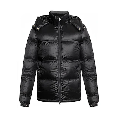 Emporio Armani Armani Emporio Black Winter Puffer Down Jacket with Hood 6ZPB53-PNE2Z-1200
