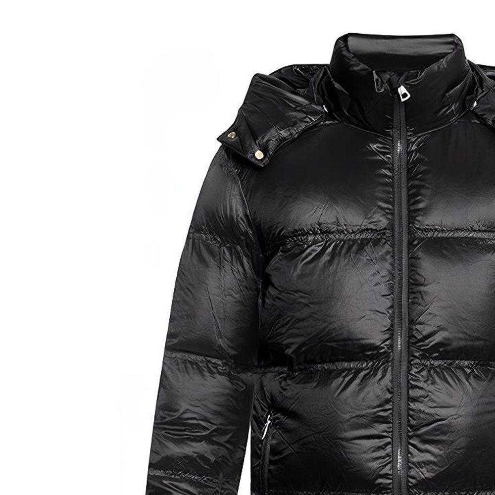 Purchase エンポリオアルマーニ ブラック ウィンターパファーダウンジャケット フード付き 6ZPB53-PNE2Z-1200