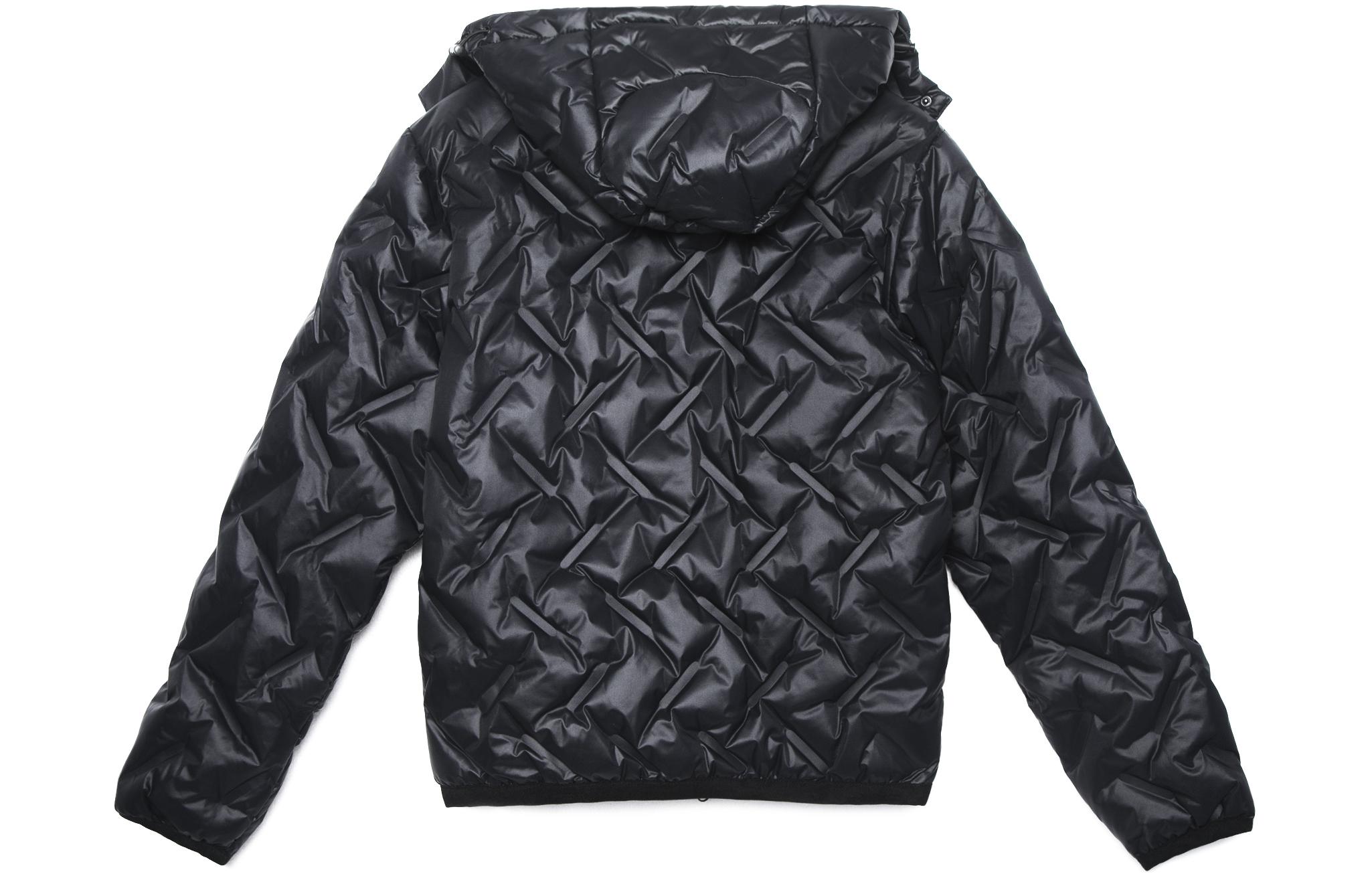 Emporio Armani Armani Emporio EA7 FW22 Black Hoodie Zip-Up Cotton Jacket  Collection 6LPB64-PN8MZ-1200 圖 3