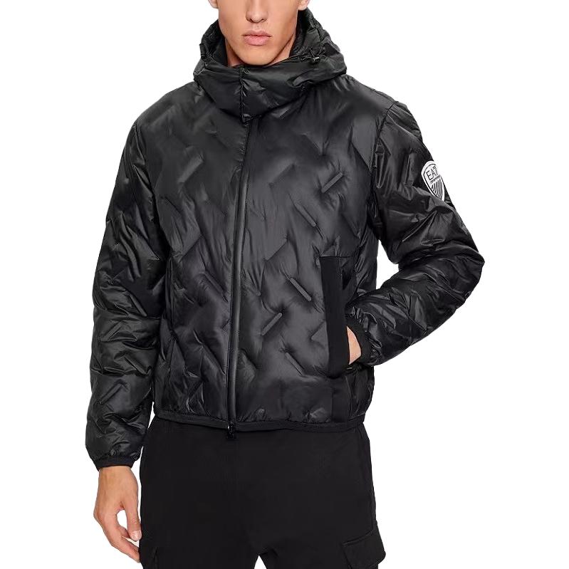 Purchase エンポリオアルマーニ アルマーニエクスチェンジ ブラックカジュアル防寒ジャケット 6RPB64-PN8MZ-1200