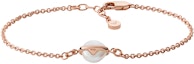 Order Pulsera de moda para mujer Emporio Armani oro rosa plata 925 diseño perla planeta. EG3533221