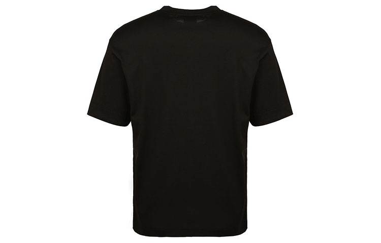 EMPORIO ARMANI Black Casual Simple Short Sleeve T-Shirt 3H1TN1-1JCQZ-F096 圖 3