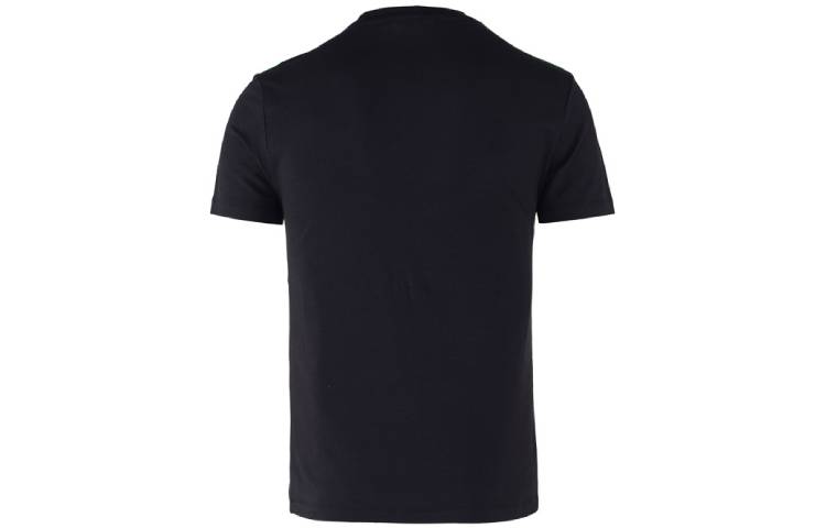 EMPORIO ARMANI Black Crew Neck T-Shirt with Shiny Eagle Logo 3H1T70-1J37Z-0999 圖 3