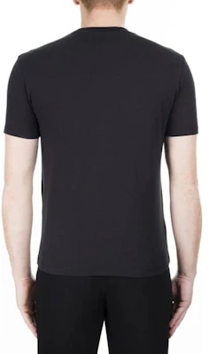 EMPORIO ARMANI Camiseta Negra Cuello Redondo con Logo Águila Brillante 3H1T70-1J37Z-0999 Purchase EMPORIO ARMANI Camiseta Negra Cuello Redondo con Logo Águila Brillante 3H1T70-1J37Z-0999
