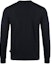 Lookbook EMPORIO ARMANI Black Crewneck Knit Pullover Sweatshirt SS21. 8N1MUV-1MJWZ-0999