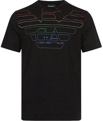 エンポリオアルマーニ ブラック クルーネック 半袖 Tシャツ 3G1TM6-1JQXZ-F059 Order エンポリオアルマーニ ブラック クルーネック 半袖 Tシャツ 3G1TM6-1JQXZ-F059